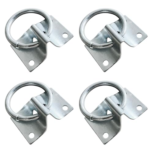 Amagogo 4PCS Horse Tie Horse Scheunen Vorräte, Haltbarkeit, professionelles Werkzeug Praktischer Krawattenring auf Plattenzubehör von Amagogo