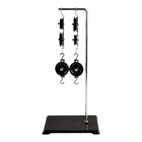Amagogo Flaschenzug-Set für Physik-Experimente, Flaschenzug-Block, Mehrzweck, tragbar, mit Basis, Demonstrator, Flaschenzug-System, Physik-Experiment, Verdickter Boden Amagogo Flaschenzug-Set für Physik-Experimente, Flaschenzug-Block, Mehrzweck, tragbar, mit Basis, Demonstrator, Flaschenzug-System, Physik-Experiment, Verdickter Boden von Amagogo