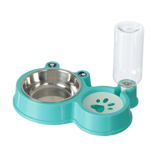 Amagogo Futternapf- und Wassernapf-Set für Hunde und Katzen, Rutschfester Boden, für kleine und mittelgroße Welpen und Kätzchen, Wasser- und Futternapf-Set, Blau Amagogo Futternapf- und Wassernapf-Set für Hunde und Katzen, Rutschfester Boden, für kleine und mittelgroße Welpen und Kätzchen, Wasser- und Futternapf-Set, Blau von Amagogo