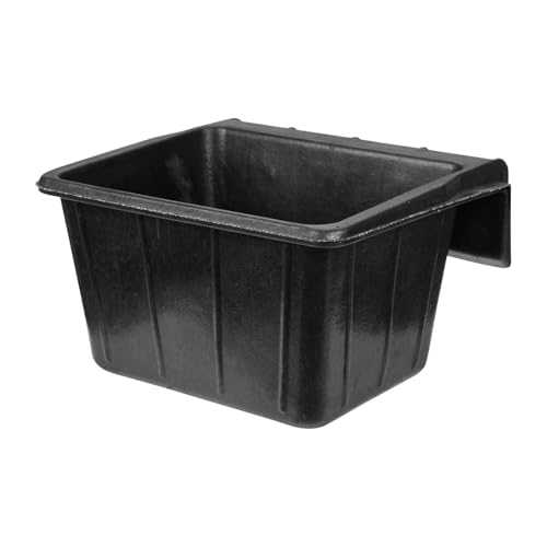 Amagogo Hängender Futtertrogeimer, 16 l, Mehrzweck-Futtereimer für Zäune, für Stall, Gummi-Pferdefuttertrog für, Hühner, Vieh Amagogo Hängender Futtertrogeimer, 16 l, Mehrzweck-Futtereimer für Zäune, für Stall, Gummi-Pferdefuttertrog für, Hühner, Vieh von Amagogo