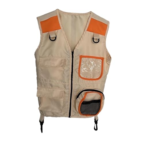 Amagogo Kinder-Explorer-Weste, zum Anziehen, Kinder, Cargo-Weste, Outfit für Halloween, Geburtstag, Geschenk, Wandern, Angeln, Amagogo Kinder-Explorer-Weste, zum Anziehen, Kinder, Cargo-Weste, Outfit für Halloween, Geburtstag, Geschenk, Wandern, Angeln, von Amagogo