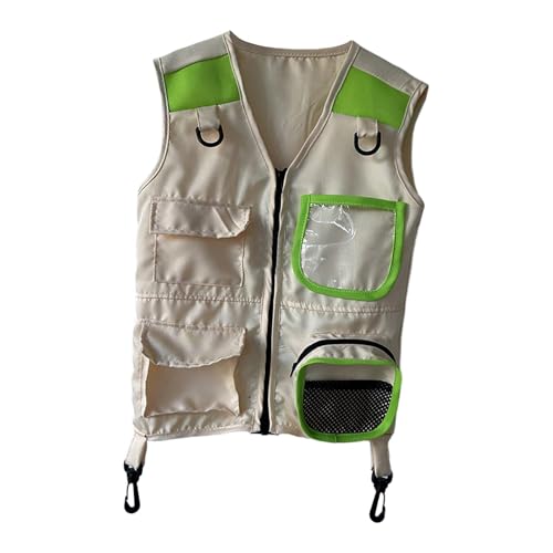 Amagogo Kinder-Explorer-Weste, zum Anziehen, Kinder, Cargo-Weste, Outfit für Halloween, Geburtstag, Geschenk, Wandern, Angeln, Amagogo Kinder-Explorer-Weste, zum Anziehen, Kinder, Cargo-Weste, Outfit für Halloween, Geburtstag, Geschenk, Wandern, Angeln, von Amagogo