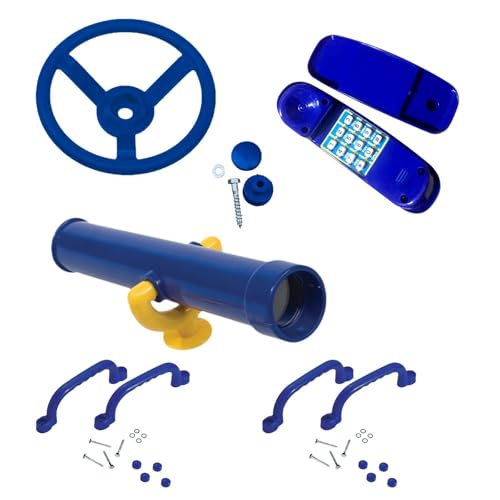 Amagogo Kinderspielzeug, Lenkradspielzeug, Telefonzubehör, Aufsatz, Outdoor-Spielset für interaktives Lernen für Kinder, BLAU Amagogo Kinderspielzeug, Lenkradspielzeug, Telefonzubehör, Aufsatz, Outdoor-Spielset für interaktives Lernen für Kinder, BLAU von Amagogo