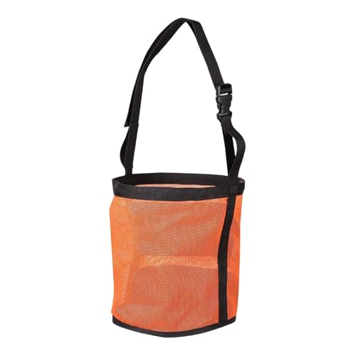 Amagogo Pferdespeisetasche Heuheudergitter mit Schweren Ausrüstung, atmungsaktiv, Getreide -Futtersack, Heubeutel für langsame Fütterung im Freien im Freien, Orange Amagogo Pferdespeisetasche Heuheudergitter mit Schweren Ausrüstung, atmungsaktiv, Getreide -Futtersack, Heubeutel für langsame Fütterung im Freien im Freien, Orange von Amagogo