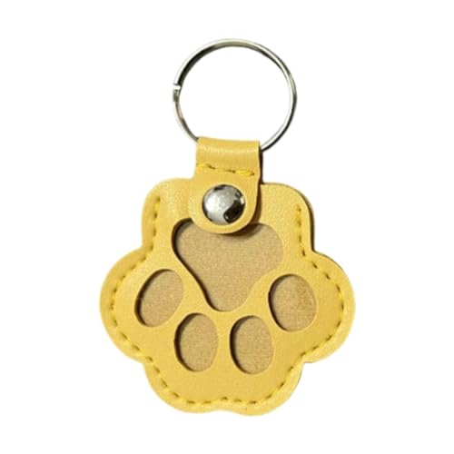Amagogo Schlüsselanhänger in Form Einer Hunde- oder Katzenpfote, Katzenhaarhalter, dekorativer Tier-Schlüsselanhänger, handgefertigt, süßer Hundehaarsammler, Gelb Amagogo Schlüsselanhänger in Form Einer Hunde- oder Katzenpfote, Katzenhaarhalter, dekorativer Tier-Schlüsselanhänger, handgefertigt, süßer Hundehaarsammler, Gelb von Amagogo