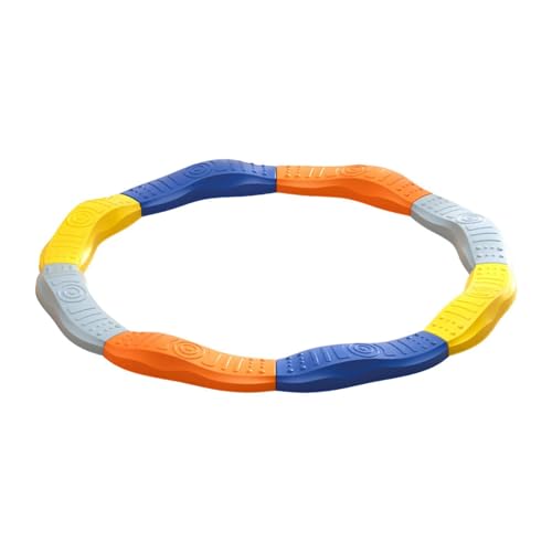 Amagogo Schwebebalken für Kinder, Balance-Block für drinnen und draußen, Bunte, rutschfeste Trittsteine für Kinder für den Innen- und Außenbereich, Vorschule, E Amagogo Schwebebalken für Kinder, Balance-Block für drinnen und draußen, Bunte, rutschfeste Trittsteine für Kinder für den Innen- und Außenbereich, Vorschule, E von Amagogo