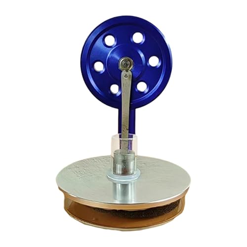 Amagogo Stirlingmotor-Generatormodell, Stirlingmotor-Generator für das Klassenzimmer, Dampfwärme-Bildungsmodell, Dunkelblau Amagogo Stirlingmotor-Generatormodell, Stirlingmotor-Generator für das Klassenzimmer, Dampfwärme-Bildungsmodell, Dunkelblau von Amagogo