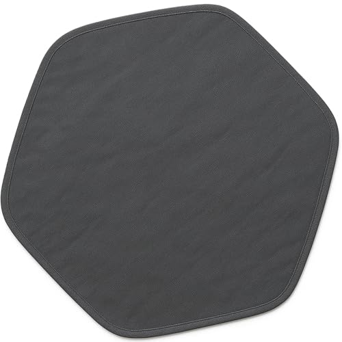 Amakunft 2 x wasserdichte sechseckige Laufgittermatte, waschbar, passend für Kleintier-Laufstall (108 x 104,1 cm), wiederverwendbare Haustier-Einlage für Meerschweinchen, Kaninchen, Hamster von Amakunft