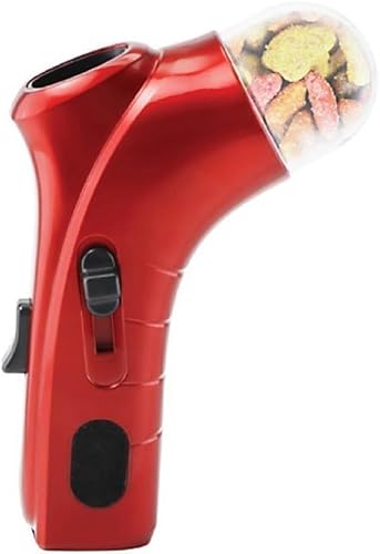 Amalgo Hunde-Leckerli-Werfer, Handpistole, Katapult-Auswurfpistole, Auto-Haustier-Futterwerfer, interaktiver Spaß-Snack-Futterspender für Hund und Katze Amalgo Hunde-Leckerli-Werfer, Handpistole, Katapult-Auswurfpistole, Auto-Haustier-Futterwerfer, interaktiver Spaß-Snack-Futterspender für Hund und Katze von Amalgo