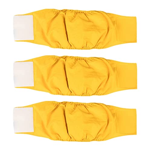 Amaliy Hundewindeln für männliche Hunde, waschbar, Gr. XL, 62-75 cm, Grün von Amaliy
