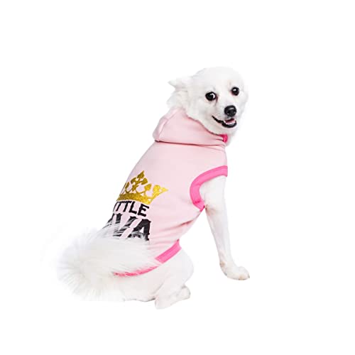 Hundejacke Kleine Hunde Haustier-Herbst- und Winter-Taschen-Sweatshirt, graue Oberteile, Haustier, Katzen und Hunde, Hoodies, niedlicher Reißverschluss, Hundejacke Kleine Hunde Mit (0213DEBKB-Pink, L) Hundejacke Kleine Hunde Haustier-Herbst- und Winter-Taschen-Sweatshirt, graue Oberteile, Haustier, Katzen und Hunde, Hoodies, niedlicher Reißverschluss, Hundejacke Kleine Hunde Mit (0213DEBKB-Pink, L) von Amaone