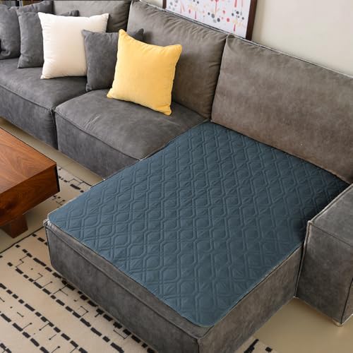 Amarrirose wasserdichte Hundedecke - Robuste Hundematte,132 * 203cm Outdoor hundematte maschinenwaschbar,Wendedecke hundedecke für unterwegs,Hunde & Katzen geeignet Dunkelblau + Hellblau von Amarrirose