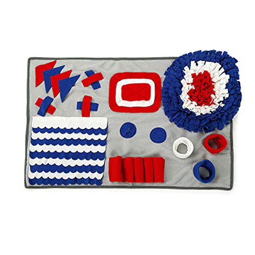 Schnüffelteppich,Schnüffelteppich für Hunde,Hunde Riechen Trainieren Intelligenzspielzeug Futtermatte Trainingsmatte für Haustier Hunde Katzen,Interaktives Spielzeug Haustier Hunde Katzen,50*75 cm Schnüffelteppich,Schnüffelteppich für Hunde,Hunde Riechen Trainieren Intelligenzspielzeug Futtermatte Trainingsmatte für Haustier Hunde Katzen,Interaktives Spielzeug Haustier Hunde Katzen,50*75 cm von Amasawa