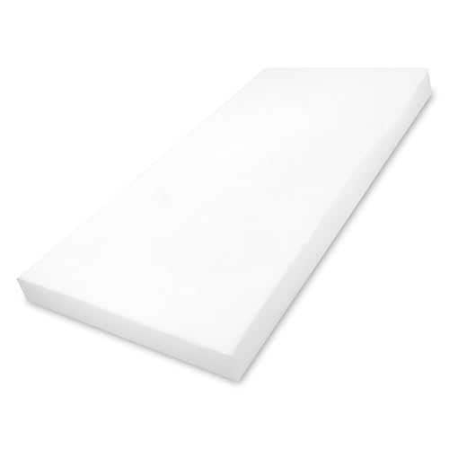 Amazinggirl Schaumstoff weicher Polsterschaumstoff 60 x 100 cm - Schaumstoffplatte Zuschnitt für Hundebett Haustierbetten Sitzbank und Palettenkissen Ersatz Schaumstoffeinlage Oeko-Tex-Zertifikat von Amazinggirl