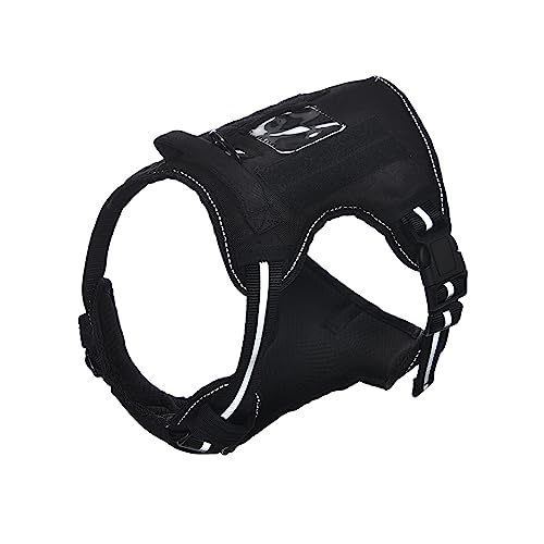 Amazon Basics Anti-Zieh-Hundegeschirr mit vorderem Clip, Westengeschirr, Schwarz, Extra groß Amazon Basics Anti-Zieh-Hundegeschirr mit vorderem Clip, Westengeschirr, Schwarz, Extra groß von Amazon Basics
