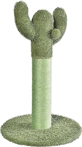 Amazon Basics Cactus Katze Scratching Post med dinglende kugle, 26 tommer, Grün von Amazon Basics