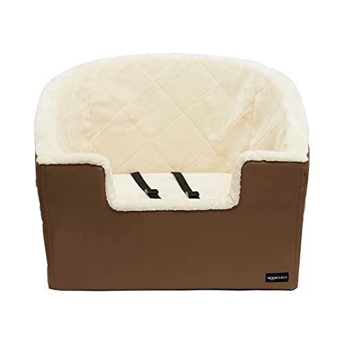 Amazon Basics Erhöhter Auto-Schalensitz für Haustiere, Groß, hellbraun, 45,7 x 55,8 x 40,6 cm Amazon Basics Erhöhter Auto-Schalensitz für Haustiere, Groß, hellbraun, 45,7 x 55,8 x 40,6 cm von Amazon Basics