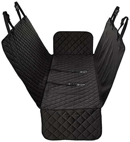 Amazon Basics Gesteppte, wasserfeste Hängematte, Lieferwagen Autorücksitzbezug im Hängematten-Stil für Hund, Standardgröße, Schwarz, 147.3 x 137.2 cm Amazon Basics Gesteppte, wasserfeste Hängematte, Lieferwagen Autorücksitzbezug im Hängematten-Stil für Hund, Standardgröße, Schwarz, 147.3 x 137.2 cm von Amazon Basics