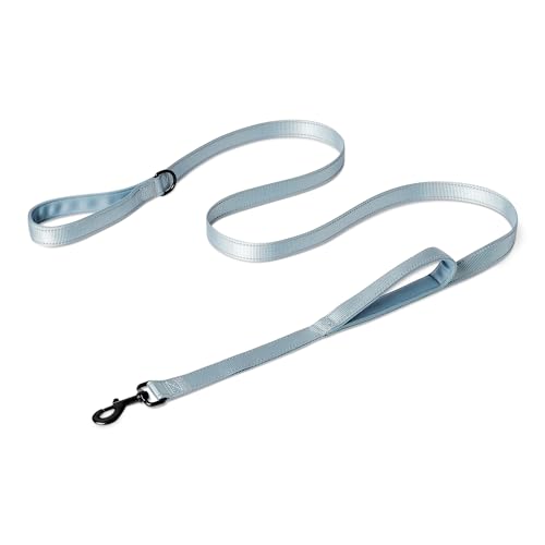 Amazon Basics Hundeleine mit doppelt gepolsterten Griffen und D-Ring, 120 cm, Schwarz/blau Amazon Basics Hundeleine mit doppelt gepolsterten Griffen und D-Ring, 120 cm, Schwarz/blau von Amazon Basics