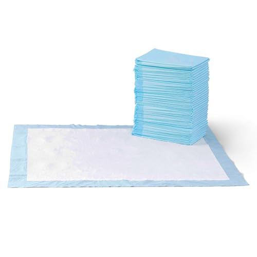 Amazon Basics Trainingspads für Hunde und Welpen, auslaufsicheres 5-lagiges Design mit schnell trocknender Oberfläche, XL (60 Stück), Blau Amazon Basics Trainingspads für Hunde und Welpen, auslaufsicheres 5-lagiges Design mit schnell trocknender Oberfläche, XL (60 Stück), Blau von Amazon Basics