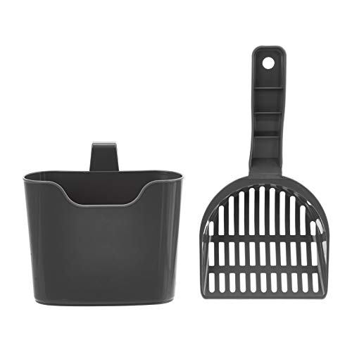 Amazon Basics Katze streuschaufel mit Halterung, Unparfümiert, 1 Stück Amazon Basics Katze streuschaufel mit Halterung, Unparfümiert, 1 Stück von Amazon Basics