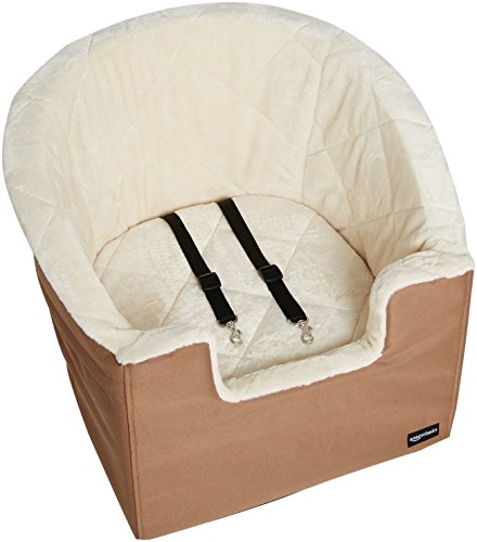 Amazon Basics Schalensitz für Haustiere, Beige/Hellbraun von Amazon Basics