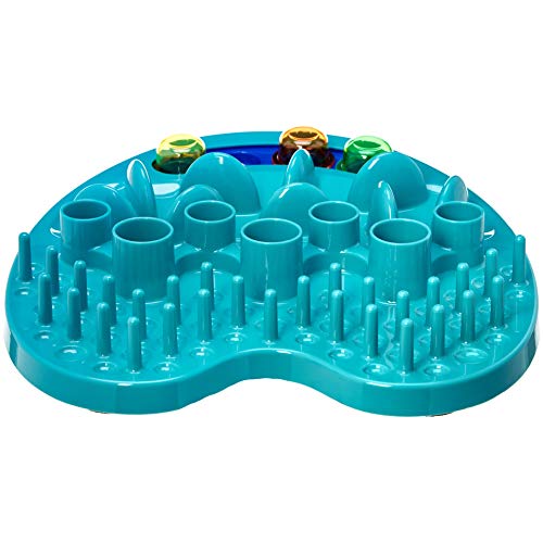 Amazon Basics Spielstation-Futterspender für Haustiere, blau Amazon Basics Spielstation-Futterspender für Haustiere, blau von Amazon Basics