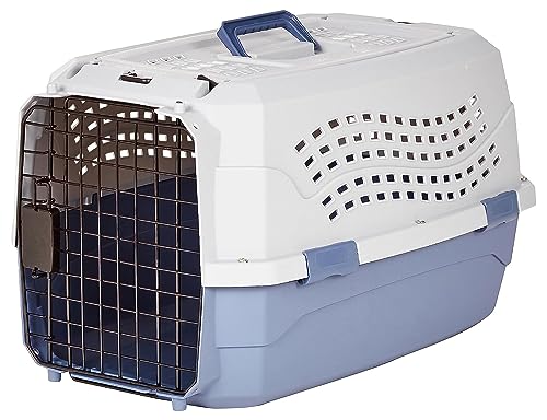 Amazon Basics Transportbox für Haustiere, 2 Türen, 1 Dachöffnung, 58 cm von Amazon Basics