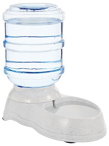 Amazon Basics Futter- und Wasserspender für Haustiere, Tränke, 3.8 liters, Größe S, Transparent, Hunde und Katzen, 1 Einheit Amazon Basics Futter- und Wasserspender für Haustiere, Tränke, 3.8 liters, Größe S, Transparent, Hunde und Katzen, 1 Einheit von Amazon Basics