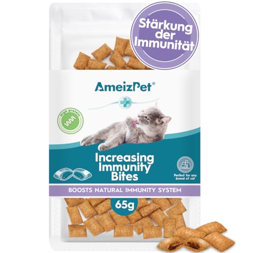 AmeizPet Katzen Leckerlies Immunsystem für Katzen - Vitamin Gesund Leckerli für Katzen 65 g (2.3 oz) von AmeizPet