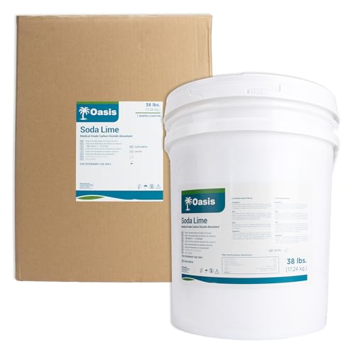 American Health Service Soda Lime 17,2 kg Wanne, farbwechselnder CO2-Absorber von American Health Service