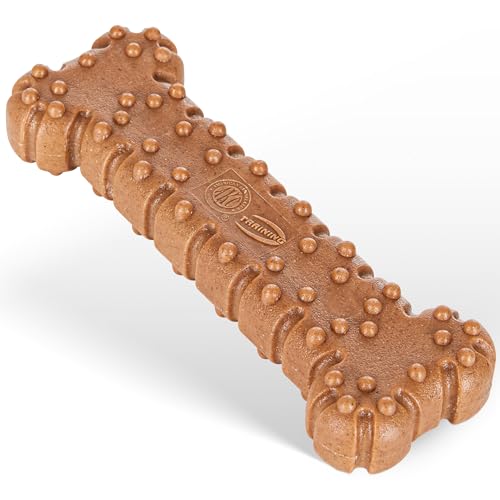 American Kennel Club AKC Training Holz Infused Dog Chew Toy - Moderate Kauer, Langlebig & Langlebig, Rind Duft, Unterstützt Zahngesundheit - Mehrere Formen von American Kennel Club