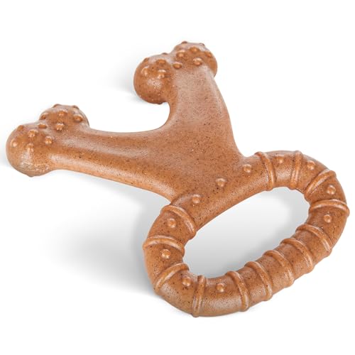 American Kennel Club AKC Training Holz Infused Dog Chew Toy for Aggressive Chewers, Durable and Long-Lasting, Chicken Scented Veterinarian Recommended for Dental Health - Multiple Shapes von American Kennel Club