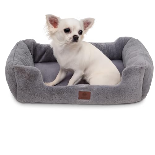 American Kennel Club Cuddler Haustierbett mit flachem Eingang, 63,5 cm, Plüsch-Design für mittelgroße und große Hunde, ultraweiches, waschbares Hundebett mit Rutschfester Unterseite, strapazierfähige American Kennel Club Cuddler Haustierbett mit flachem Eingang, 63,5 cm, Plüsch-Design für mittelgroße und große Hunde, ultraweiches, waschbares Hundebett mit Rutschfester Unterseite, strapazierfähige von American Kennel Club