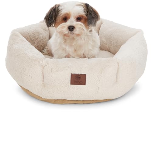 American Kennel Club Rundes Plüsch-Hundebett, 50,8 cm, gemütliches Donut-Design für kleine Haustiere, ultraweiches, waschbares Haustierbett mit Rutschfester Unterseite, strapazierfähige Füllung mit American Kennel Club Rundes Plüsch-Hundebett, 50,8 cm, gemütliches Donut-Design für kleine Haustiere, ultraweiches, waschbares Haustierbett mit Rutschfester Unterseite, strapazierfähige Füllung mit von American Kennel Club