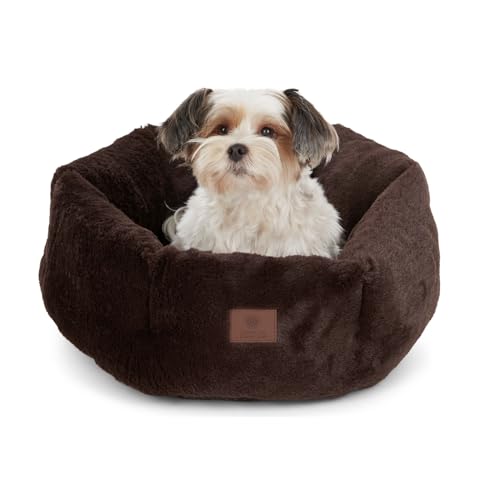 American Kennel Club Rundes Plüsch-Hundebett – 50,8 cm, gemütliches Donut-Design für kleine Haustiere, ultraweiches, waschbares Haustierbett mit Rutschfester Unterseite, strapazierfähige Füllung mit American Kennel Club Rundes Plüsch-Hundebett – 50,8 cm, gemütliches Donut-Design für kleine Haustiere, ultraweiches, waschbares Haustierbett mit Rutschfester Unterseite, strapazierfähige Füllung mit von American Kennel Club