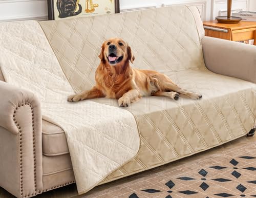 Ameritex Wasserdichte Hundebett-Abdeckung Haustierdecke mit rutschfester Rückseite für Möbel, Bett, Couch, Sofa von Ameritex