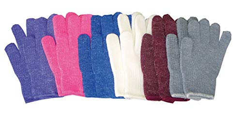 Amesbichler Reitsport Harry`s Horse Kinder Reithandschuhe Grippy elastisch Innenseite mit Noppen, Weiss von Amesbichler Reitsport