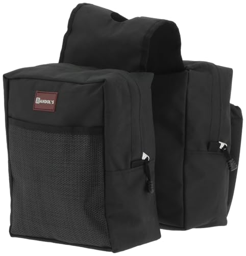 Amesbichler Reitsport Randols Satteltasche für Westernsattel mit Hornloch Packtasche doppelt Pferd von Amesbichler Reitsport
