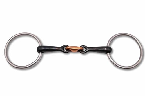 Amesbichler Reitsport Sweet Iron Wassertrense Kupfermundstück Snaffel Bit Double Sweet Iron Snaffle Amesbichler Reitsport Sweet Iron Wassertrense Kupfermundstück Snaffel Bit Double Sweet Iron Snaffle von Amesbichler Reitsport