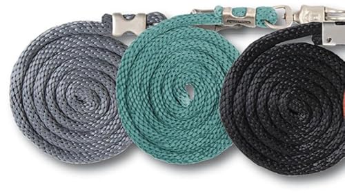 Amesbichler Reitsport Waldhausen Pferde Anbindestrick Premium mit Panikhaken 2 Meter Führstrick Anbindeseil, robust von Amesbichler Reitsport