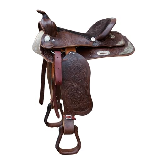 Amesbichler Reitsport Westernsattel Challenge, Dunkelbraun 15" von Amesbichler Reitsport