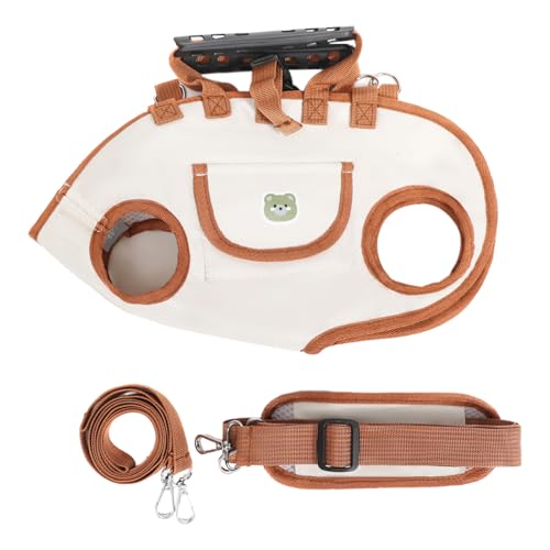 Amesor Hundehebegurt | Hundegeschirr Mit Griff Zum Tragen - Einstellbare Trageweste Für Kleine Und Mittlere Hunde Welpen Katzen Spaziergang Picknick Camping Reisen von Amesor