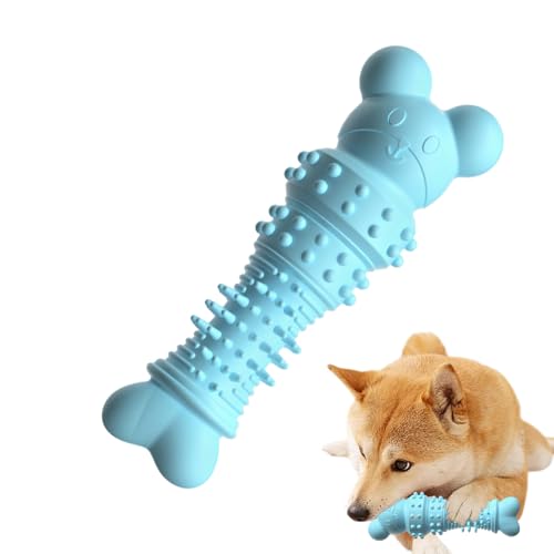 Amesor Hundespielzeug für Aggressive, Hundespielzeug Aggressive - Haustierspielzeug - Interaktives Accessoires mit bärenförmigen Knochen für große/mittlere/kleine Welpen von Amesor