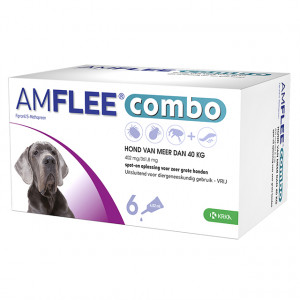 Amflee Combo Spot-On 402 mg Hund XL 40+ kg 3 Pipetten von Amflee