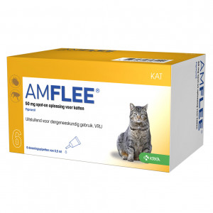 Amflee Spot-On (50 mg) Katze 2 x 3 Pipetten von Amflee