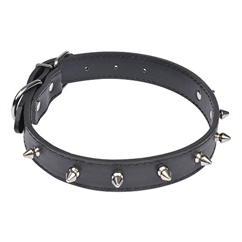 LOVE STORY Ami Confort Hundehalsband, mit Charms-Nägeln, Kunstleder, 55 x 2,5 cm von LOVE STORY