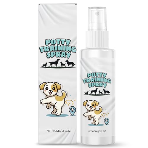 AmiCera Haustier-Korrekturspray für Hunde, Hundetoiletten-Trainingshilfe, Töpfchentrainingsspray, Indoor-Welpentöpfchen-Urinierung/Kot-Training, sichere und natürliche Inhaltsstoffe, nützliche von AmiCera