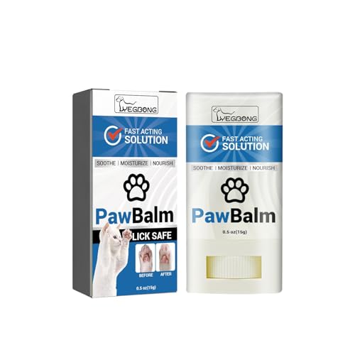 AmiCera Hundepfotenbalsam, Katzenpfotenbalsam, Nasenpfotenbalsam für Hunde Katzen, Pfotenbalsam für Hunde Rissige Pads und Nase, Natürliche Inhaltsstoffe, Feuchtigkeitscreme, Erweicht und Schützt AmiCera Hundepfotenbalsam, Katzenpfotenbalsam, Nasenpfotenbalsam für Hunde Katzen, Pfotenbalsam für Hunde Rissige Pads und Nase, Natürliche Inhaltsstoffe, Feuchtigkeitscreme, Erweicht und Schützt von AmiCera