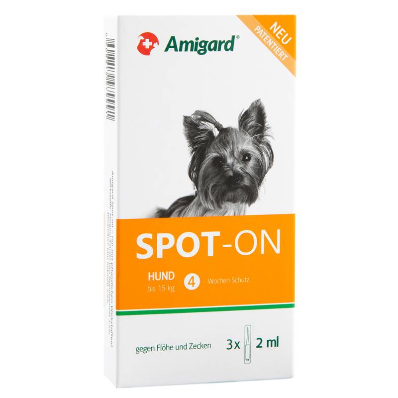 Amigard® Spot-On Anti-Parasit Hund, 3 x 2 ml von Amigard